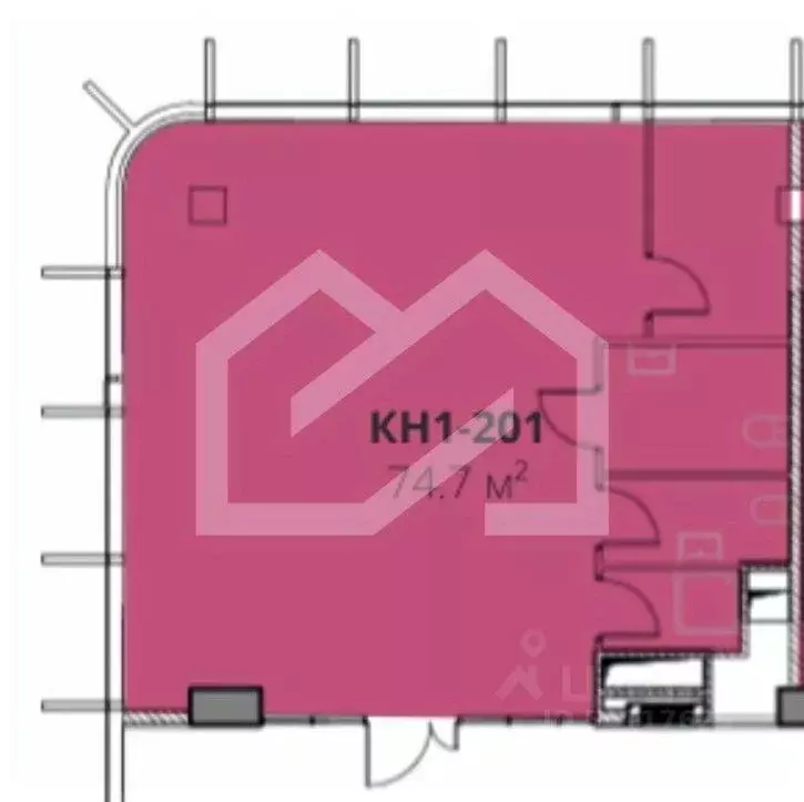 Торговая площадь в Москва ул. Гастелло, 30 (75 м) - Фото 2