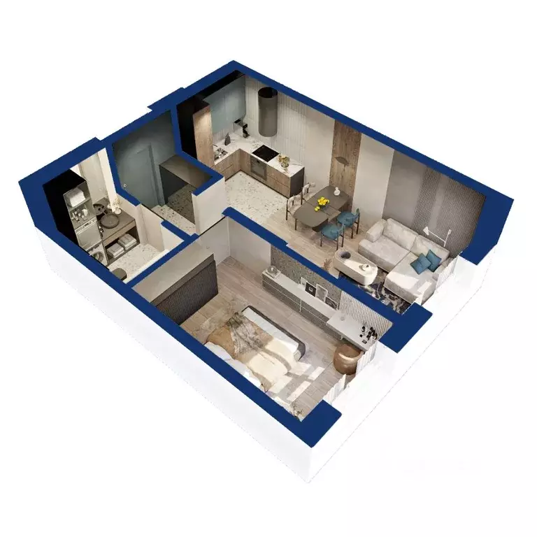 1-к кв. Башкортостан, Уфа Глумилино жилрайон,  (43.86 м) - Фото 1