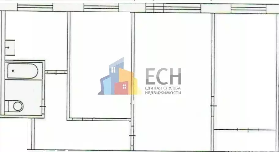 3-к кв. Тульская область, Тула ул. Халтурина, 10 (56.2 м) - Фото 1