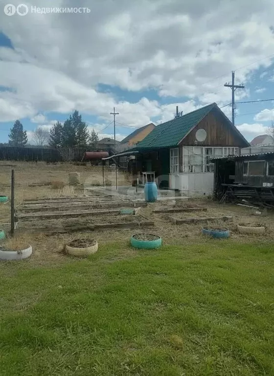 Дом в село Нижний Саянтуй, ДНТ Багульник, 3-й квартал (24 м) - Фото 1