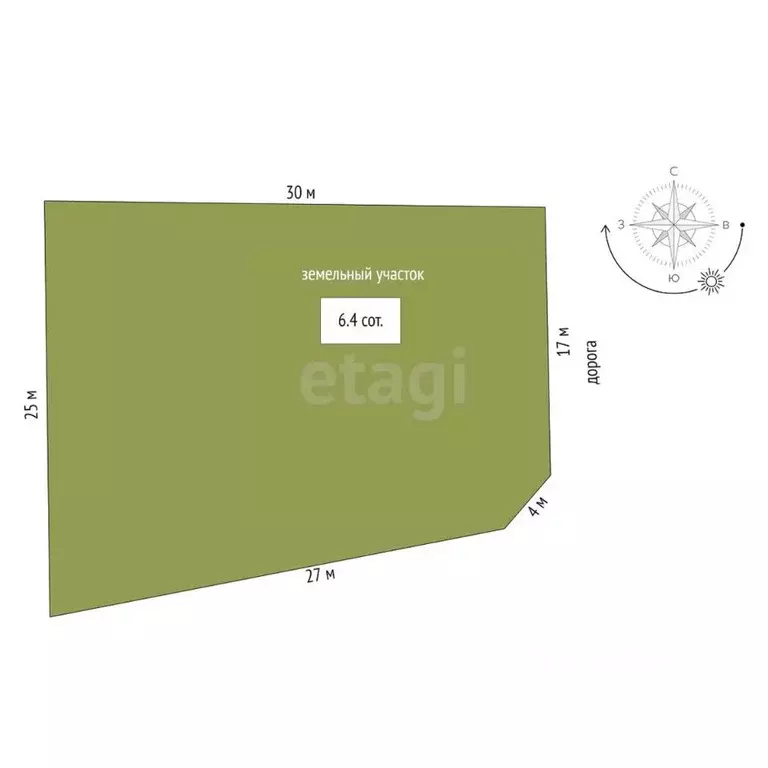 Участок в Ростовская область, Аксайский район, Щепкинское с/пос, пос. ... - Фото 2