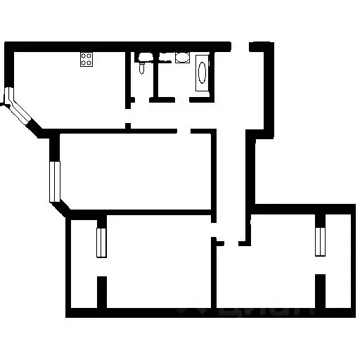 3-к кв. Санкт-Петербург просп. Сизова, 25 (76.0 м) - Фото 2