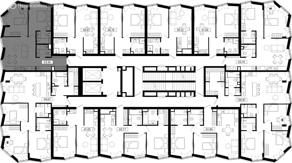 2-комнатная квартира: Москва, 4-я улица Марьиной Рощи, 12к2 (65.66 м) - Фото 1