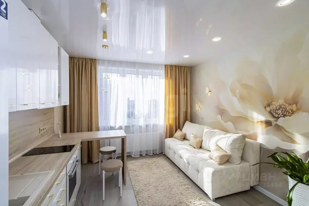 Студия Тюменская область, Тюмень Новгородская ул., 9А (22.4 м) - Фото 1