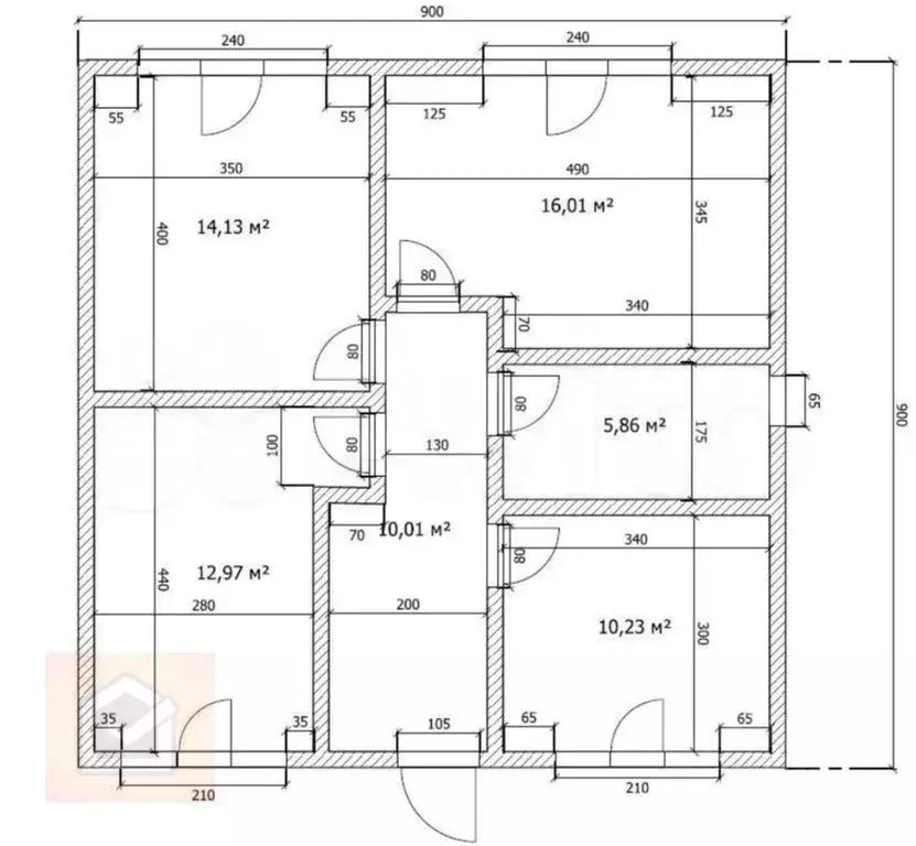 Дом в Севастополь Балаклавский муниципальный округ, Союз ТСН, 279 (81 ... - Фото 1