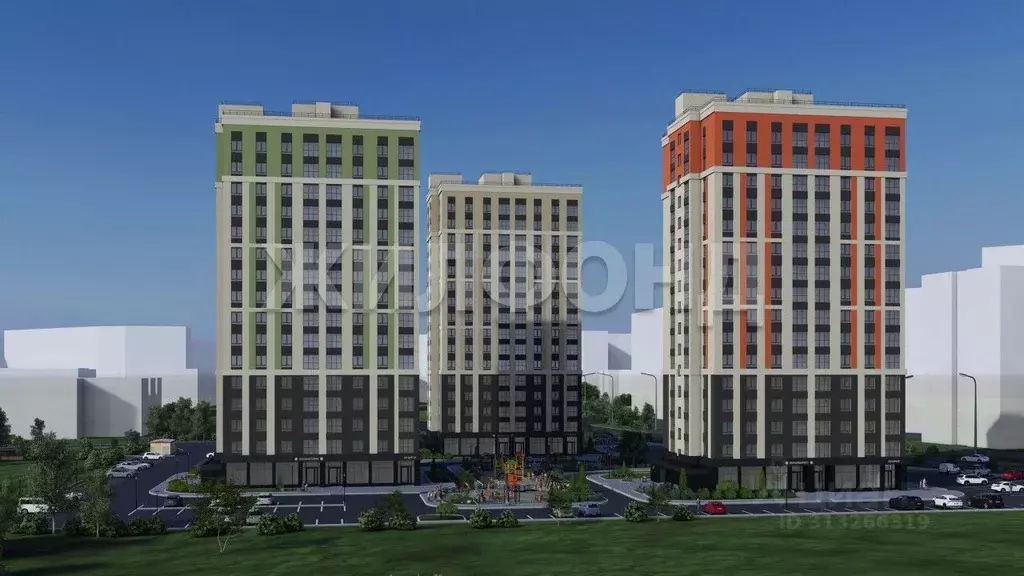 1-к кв. Брянская область, Брянск Школьный жилой комплекс (45.55 м) - Фото 2