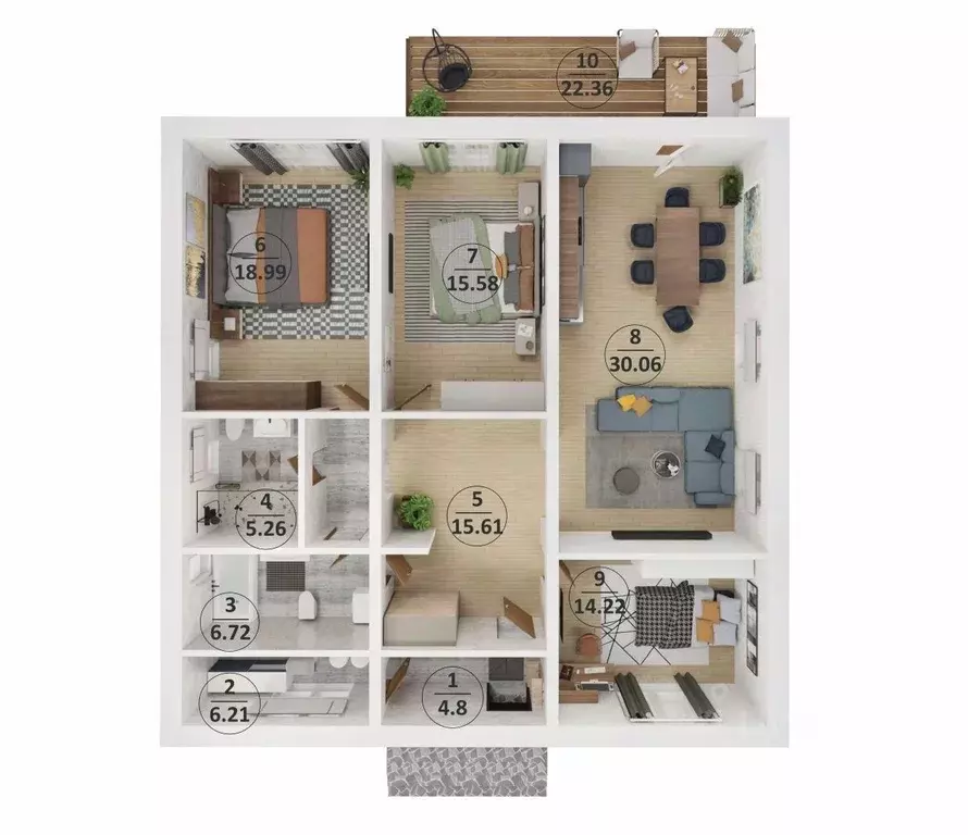 Дом в Московская область, Щелково городской округ, с. Трубино 57 (139 ... - Фото 2