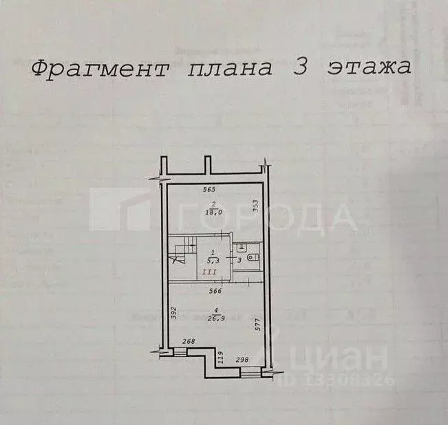 Офис в Новосибирская область, Новосибирск ул. 1905 года, 23 (203 м) - Фото 1