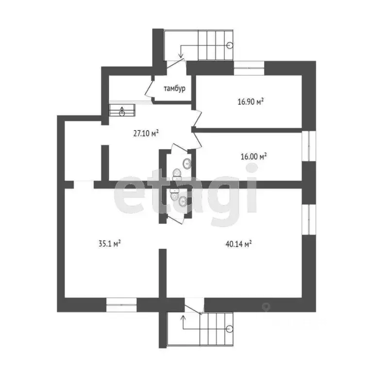 Офис в Коми, Сыктывкар Коммунистическая ул., 27 (135 м) - Фото 1