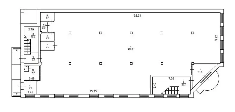 Офис (2300 м) - Фото 2