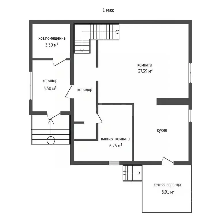 Дом в Красноярский край, Красноярск городской округ, пос. Солонцы, ... - Фото 2
