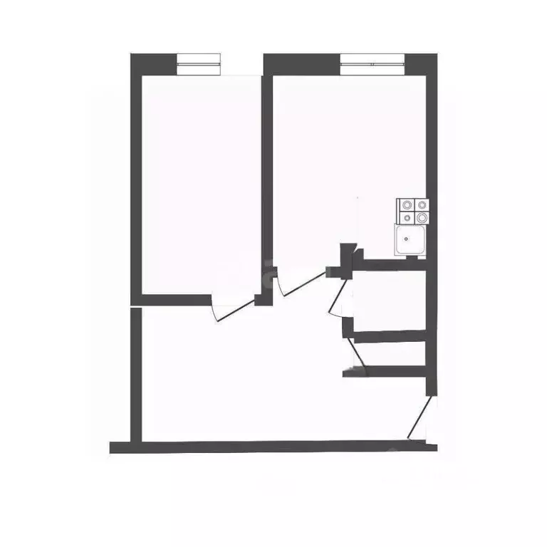 1-к кв. Московская область, Люберцы городской округ, Малаховка пгт ул. ... - Фото 2