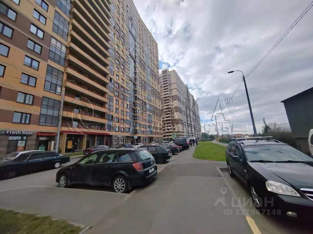 1-к кв. Санкт-Петербург ул. Русановская, 18к3 (30.8 м) - Фото 1