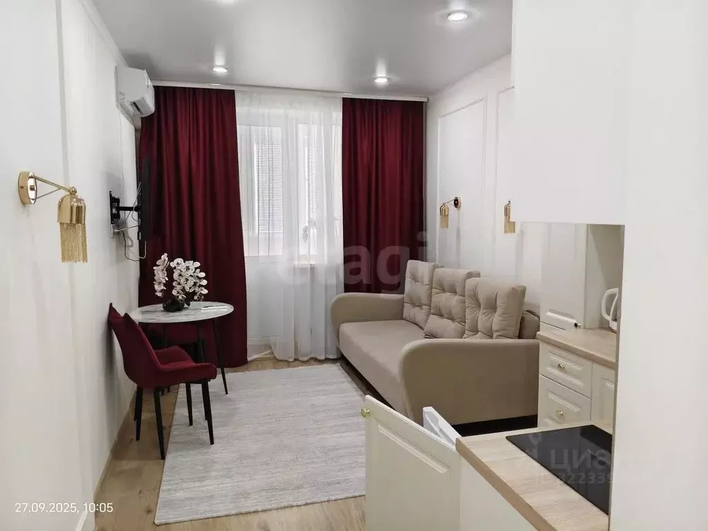 1-к кв. Воронежская область, Борисоглебск Дорожная ул., 50А (22.0 м) - Фото 2