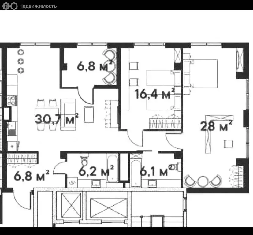 3-комнатная квартира: Челябинск, Варненская улица, 4 (99 м) - Фото 1