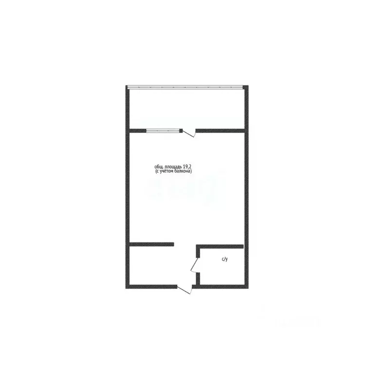 Студия Краснодарский край, Краснодар ул. Западный обход, 39/2к4 (17.6 ... - Фото 2