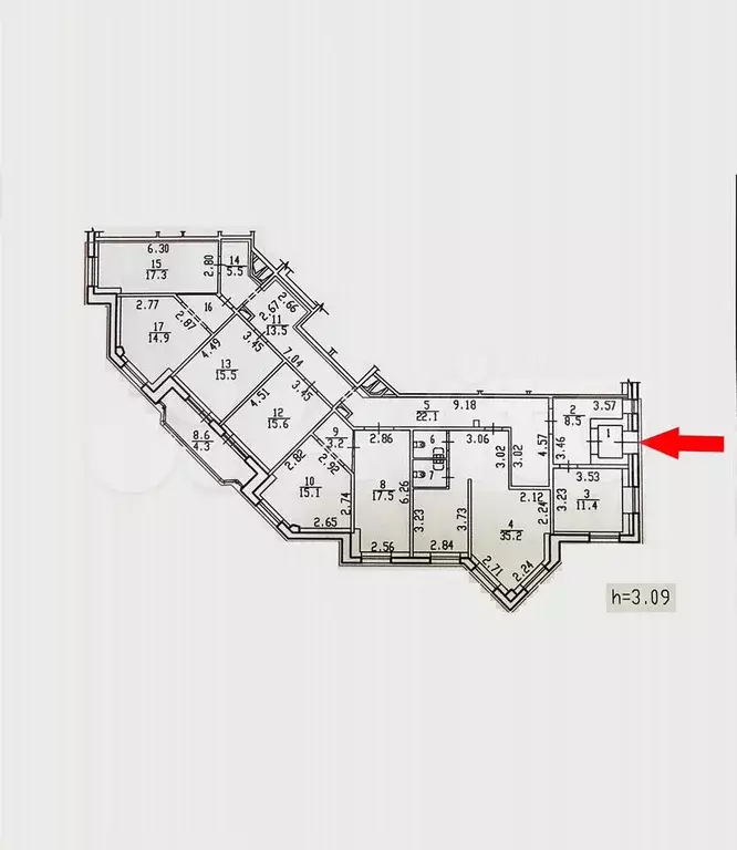 Аренда помещения в ЖК  Серебряные ключи , 206 м - Фото 0