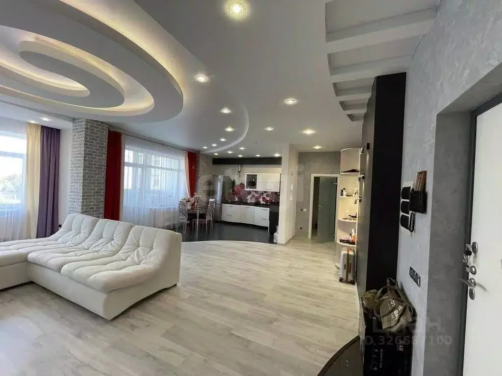 2-к кв. Белгородская область, Белгород Академическая ул., 23а (89.2 м) - Фото 2