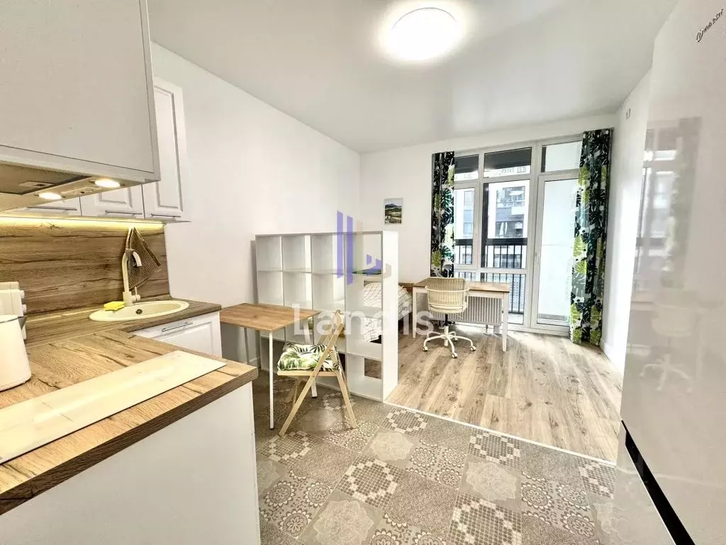 Студия Москва Бартеневская ул., 18к2 (22.8 м) - Фото 1