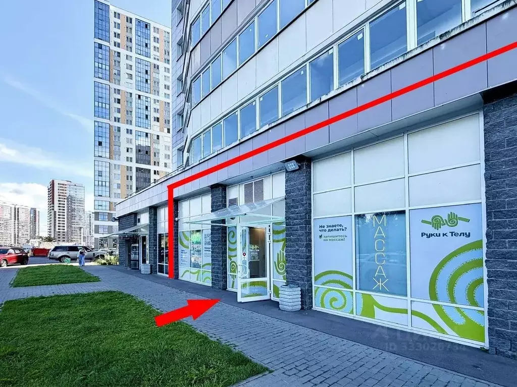 Помещение свободного назначения в Санкт-Петербург пос. Парголово, На ... - Фото 1