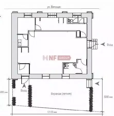 Торговая площадь в Москва Вятская ул., 1 (84 м) - Фото 2