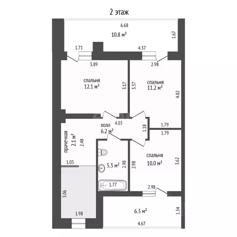 Таунхаус в Ямало-Ненецкий АО, Ноябрьск Уренгойская ул., 4А (153 м) - Фото 2