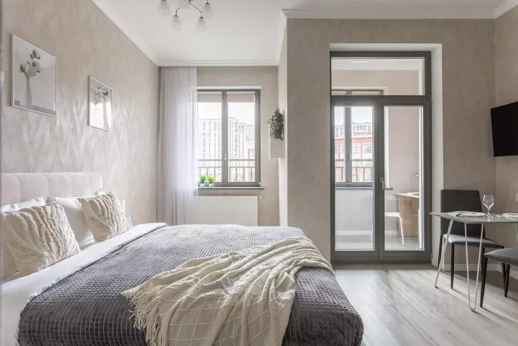 Студия Санкт-Петербург ул. Решетникова, 29 (25.0 м) - Фото 1