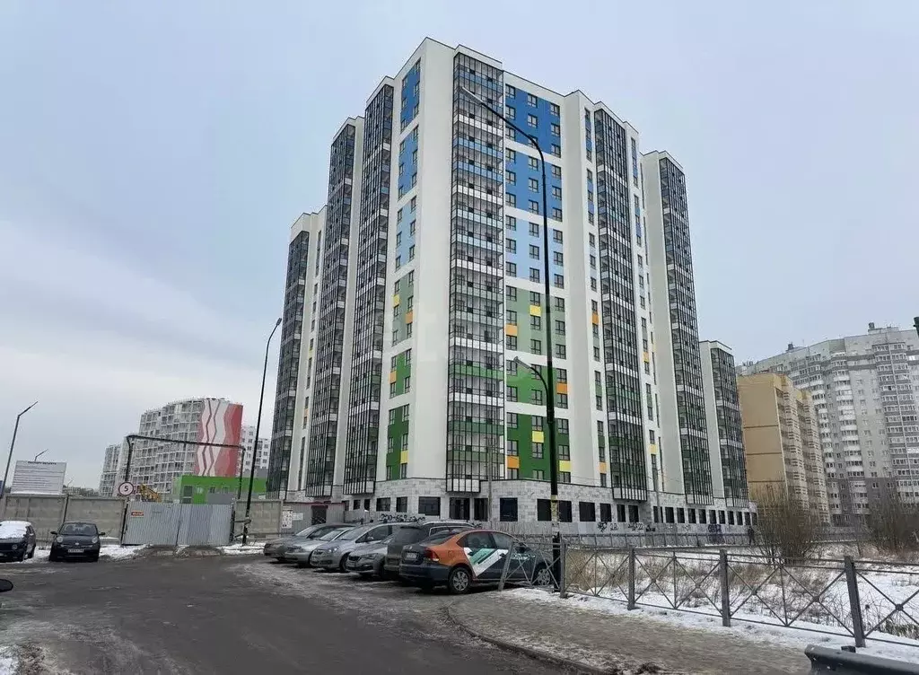 1-к кв. Ленинградская область, Всеволожский район, пос. Бугры бул. ... - Фото 1