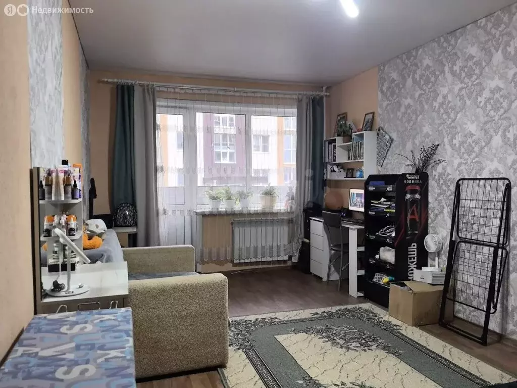 1-комнатная квартира: село Майма, улица Ленина, 60Ак1 (33.8 м) - Фото 2