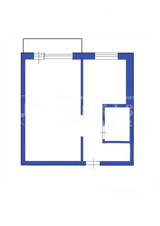 1-к кв. Кемеровская область, Кемерово Спортивная ул., 22 (30.7 м) - Фото 1