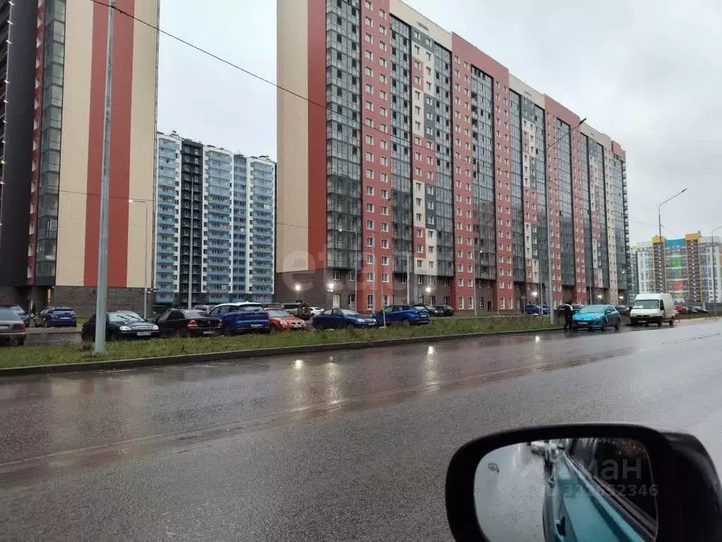 1-к кв. Ленинградская область, Мурино Всеволожский район, ул. ... - Фото 2