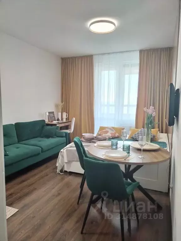 Студия Санкт-Петербург Комендантский просп., 66к5 (23.0 м) - Фото 1