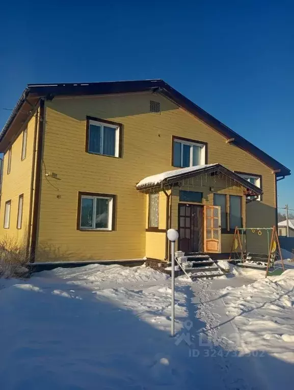 Коттедж в Новосибирская область, Мошковский район, пос. Октябрьский ... - Фото 1