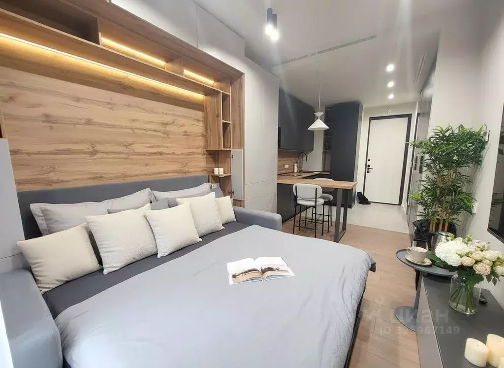 Студия Москва 2-я Хуторская ул., 34 (20.0 м) - Фото 2