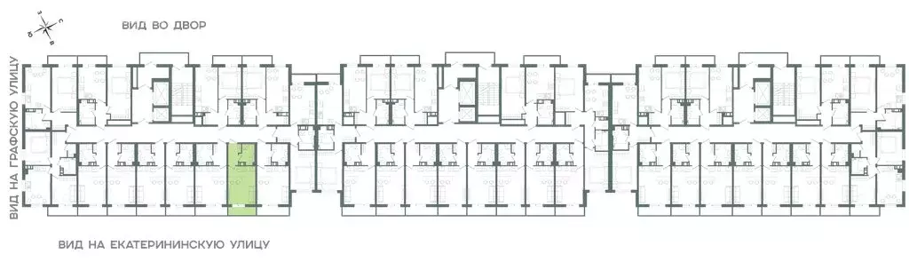 1-комнатная квартира: Мурино, Екатерининская улица, 11 (20.2 м) - Фото 1