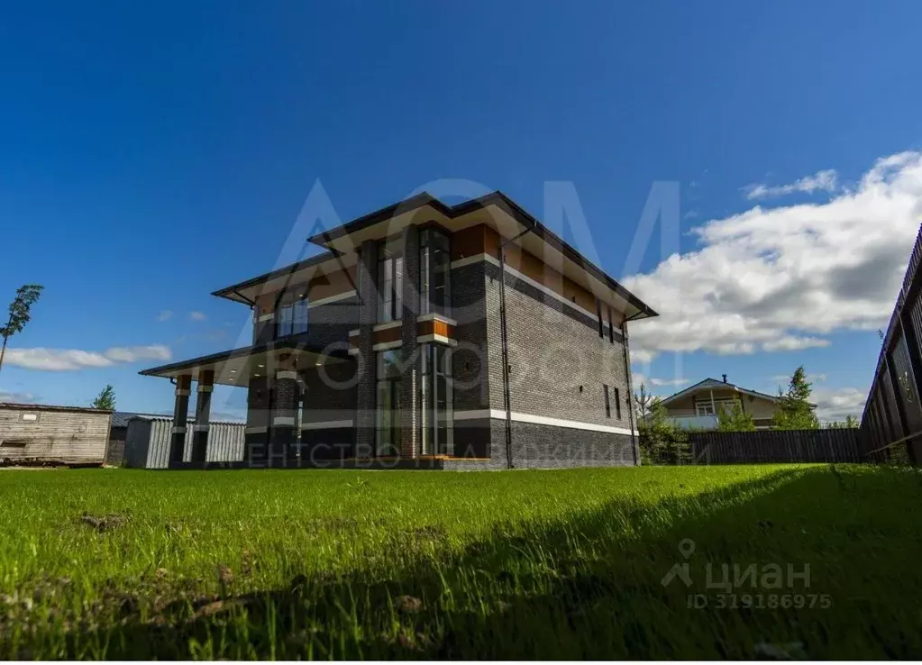 Коттедж в Ленинградская область, Всеволожский район, Агалатовское ... - Фото 1