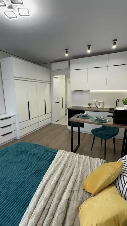 Студия Москва Красноказарменная ул., 15к4 (21.0 м) - Фото 1