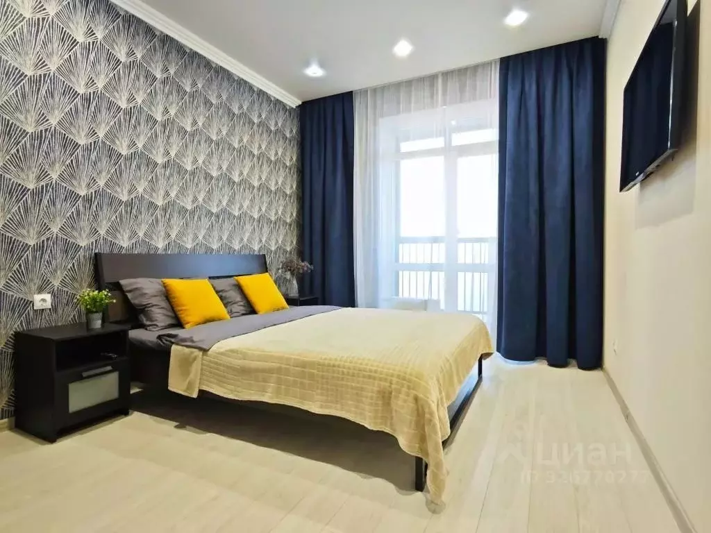 1-к кв. Татарстан, Казань ул. Разведчика Ахмерова, 3 (36.0 м) - Фото 1