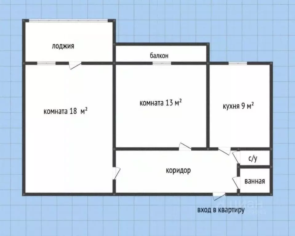 2-к кв. Адыгея, Майкоп ул. 12 Марта, 144К3 (47.2 м) - Фото 2