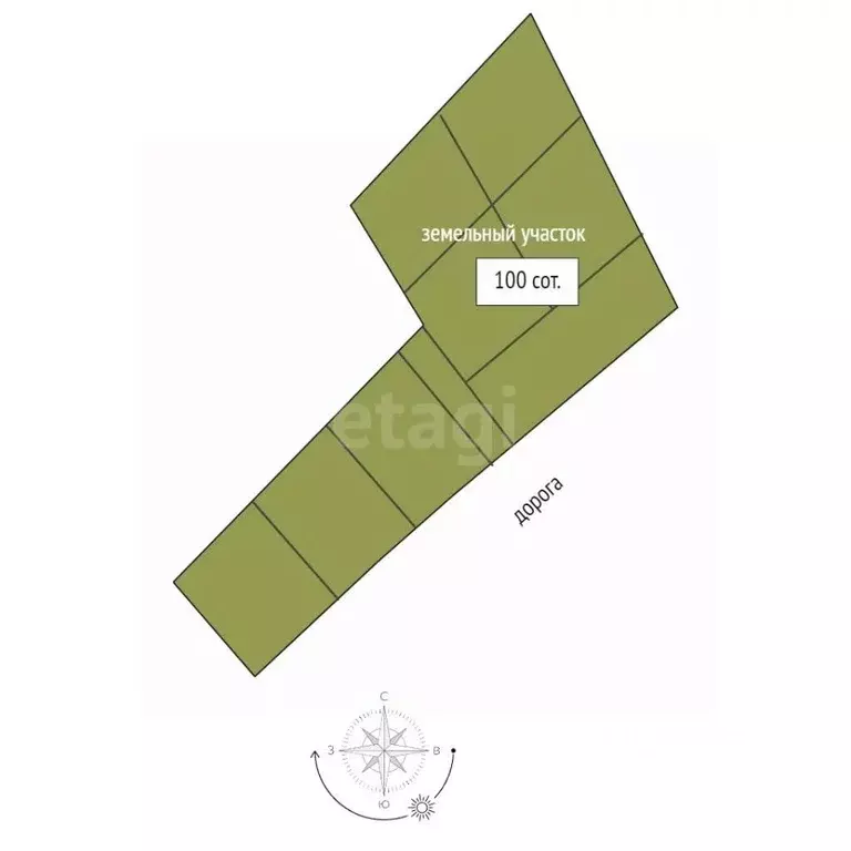 Участок в Челябинская область, Миасс ОНТ Русское Поле,  (102.0 сот.) - Фото 2