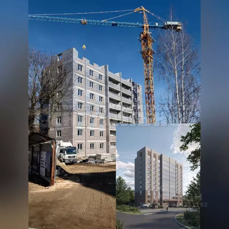 2-к кв. Смоленская область, Смоленск Брестская ул. (64.5 м) - Фото 0
