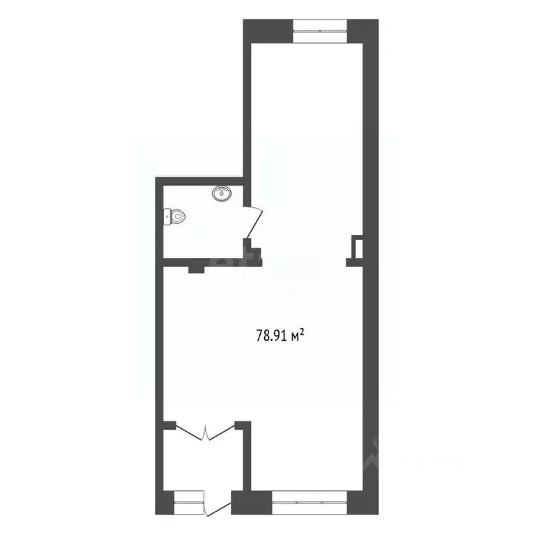 Помещение свободного назначения в Красноярский край, Красноярск ул. ... - Фото 2