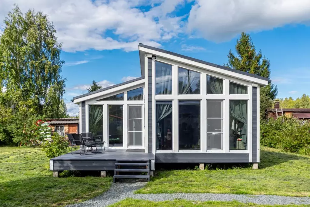 Дом в Карелия, Прионежский район, Шуйское с/пос, Щит СТ 119 (63 м) - Фото 2