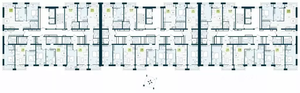1-к кв. Ханты-Мансийский АО, Нижневартовск К-2 кв-л,  (62.2 м) - Фото 1