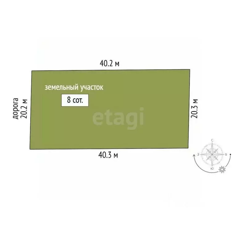 Участок в Костромская область, Нерехтский район, Воскресенское с/пос, ... - Фото 2