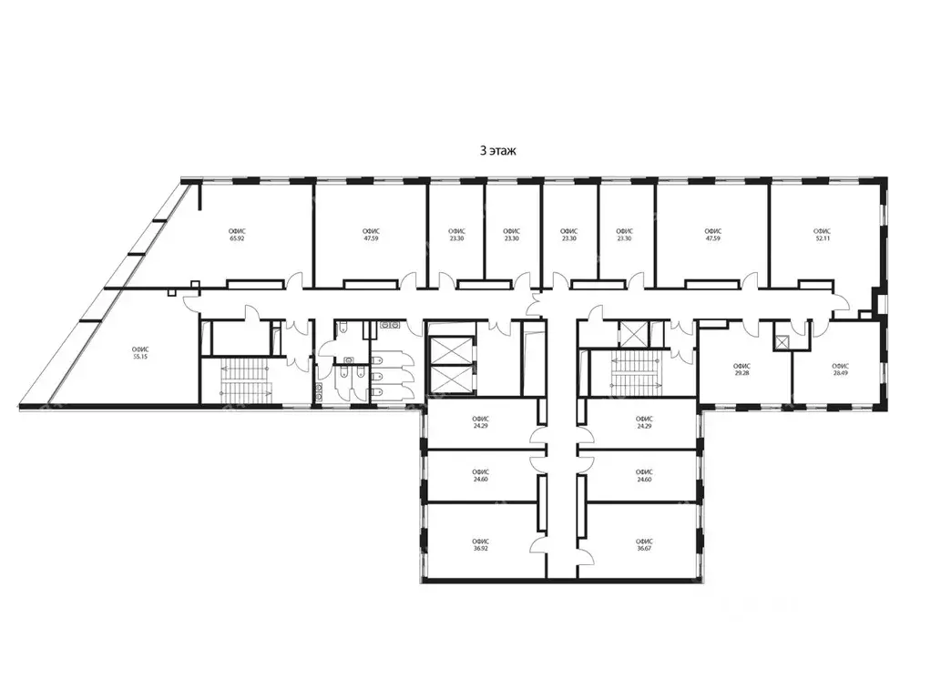 Офис в Санкт-Петербург Цветочная ул., 2 (591 м) - Фото 2