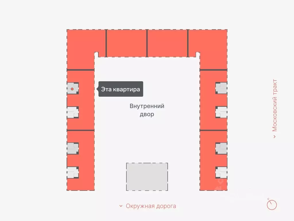 1-к кв. Тюменская область, Тюмень Кремлевская ул., 95 (32.2 м) - Фото 1