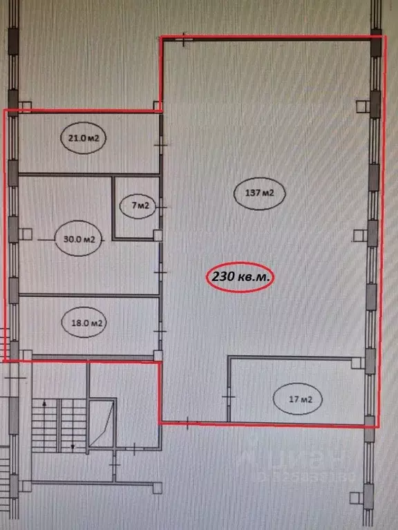 Помещение свободного назначения в Москва Варшавское ш., 129к2 (230 м) - Фото 2