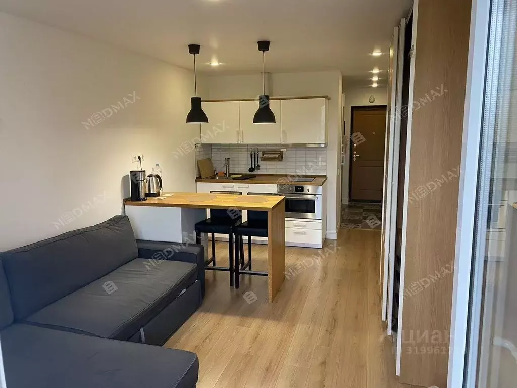 Студия Санкт-Петербург ул. Александра Матросова, 20к2 (22.9 м) - Фото 0