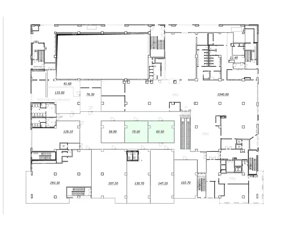 Офис в Санкт-Петербург Наличная ул., 44К1 (124 м) - Фото 1
